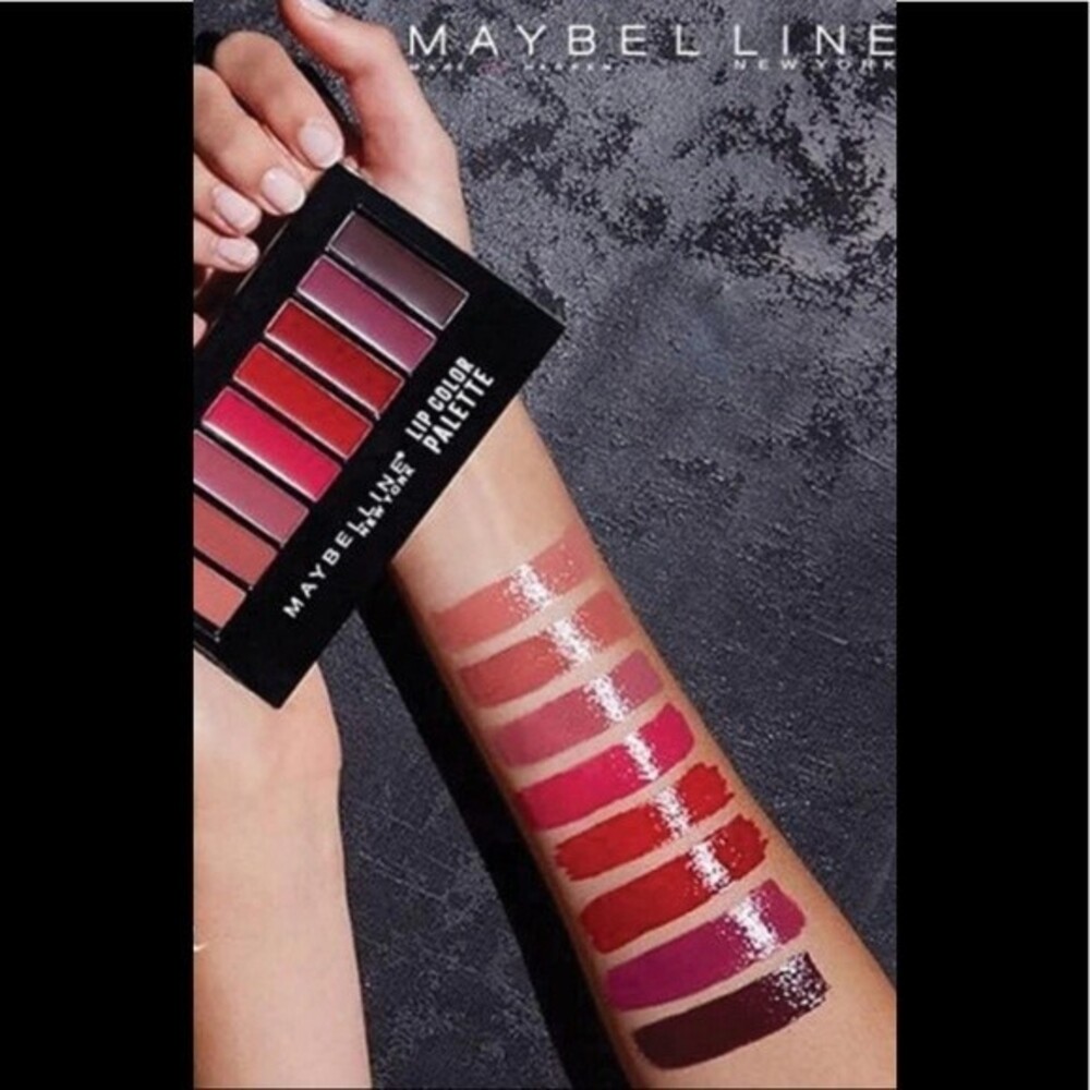 NEW MAYBELLINE NY Lip Studio Lip Color Palette, 0.14 oz.